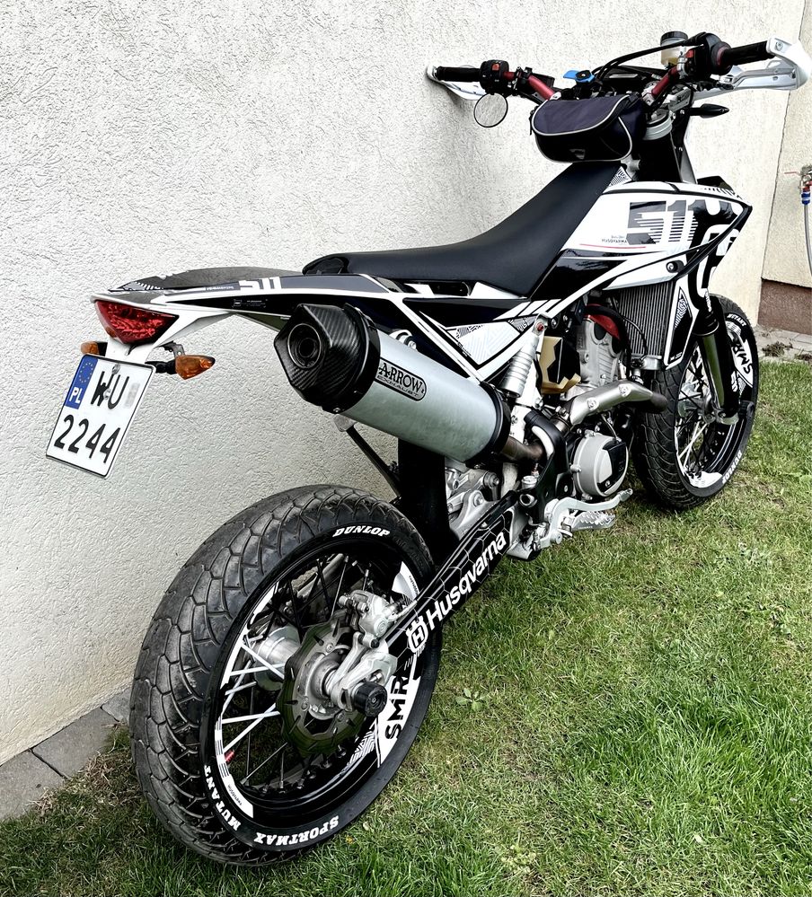 HUSQVARNA SMR 511 Supermoto doinwestowana (nie KTM EXC, FC, FS, 450 )