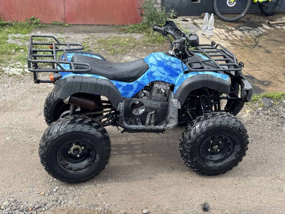 квадроцикл spark sp250-4 на повному ходу