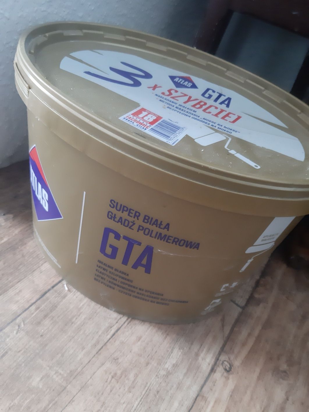 Gładź polimerowa biała 18kg