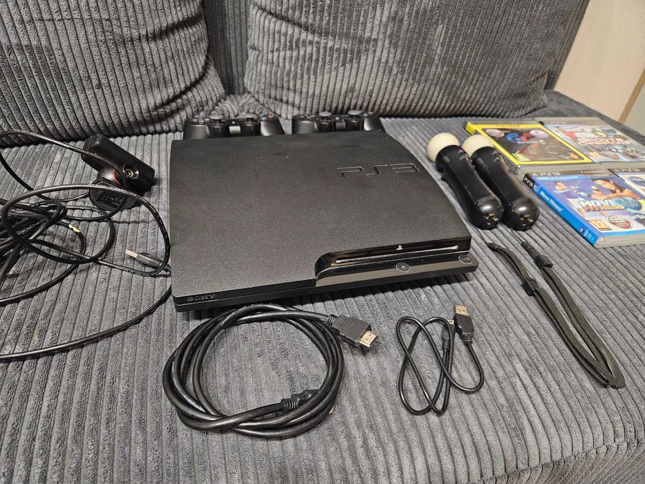 Konsola PS3 500GB + Zestaw Move