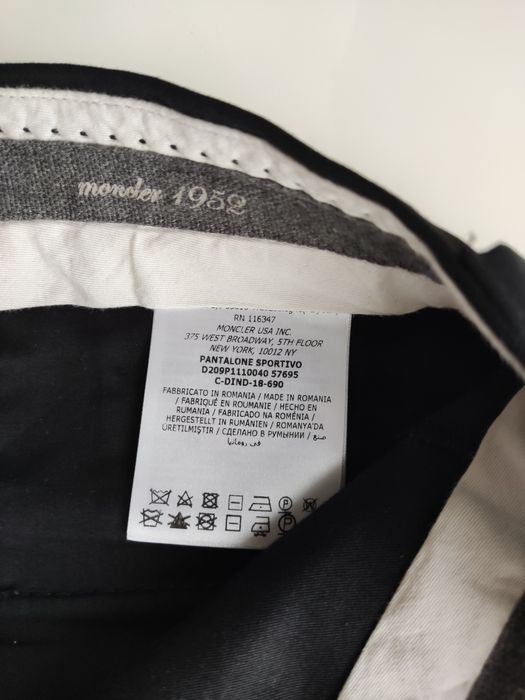 Calças Moncler, original