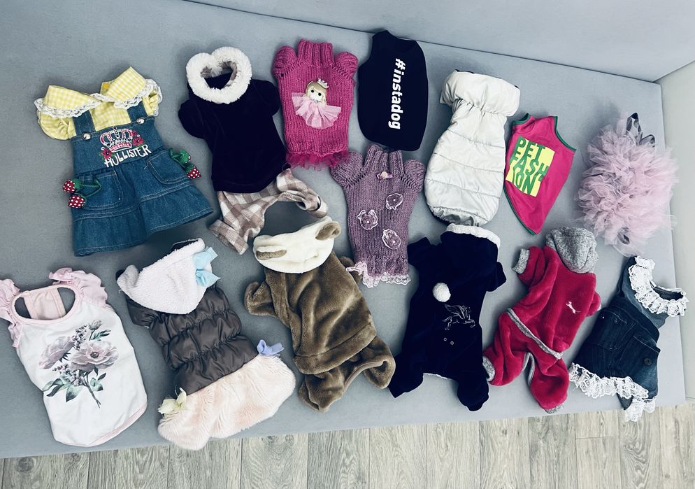 Комбинезон куртка жилет кофта платье одежда  для собак pet fashion