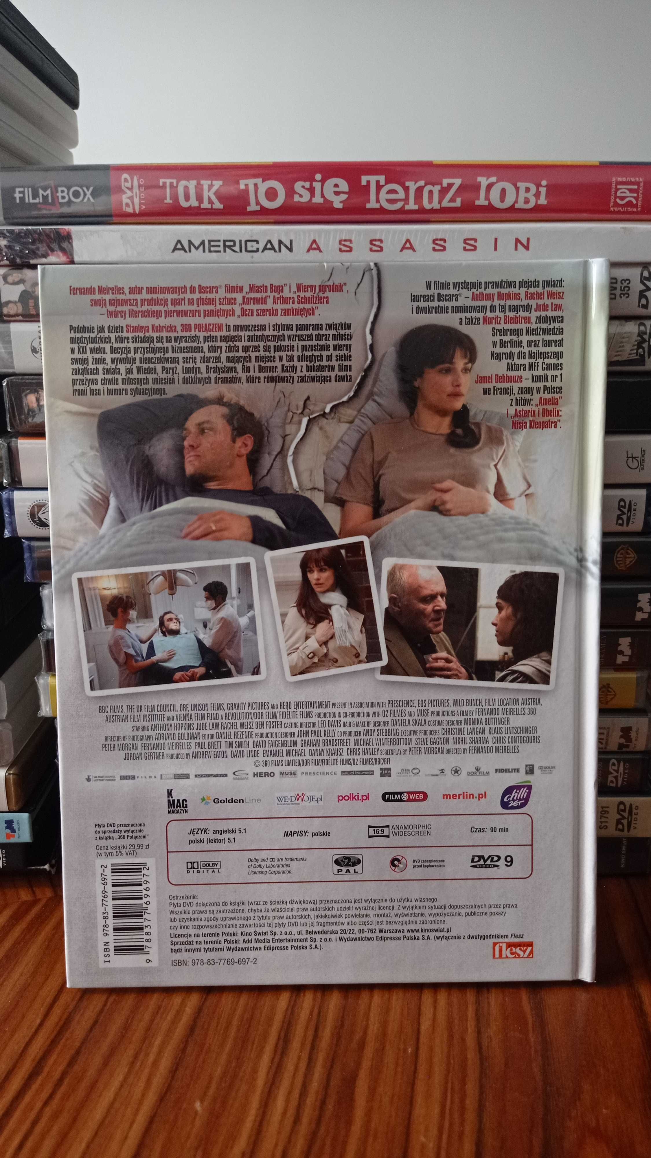 Film DVD 360 POŁĄCZEŃ oryginalne i oficjalne wydanie za 1/5 ceny