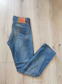 Levi's Levis 511 jeansy dżinsy Slim proste jasnoniebieskie W30 L32