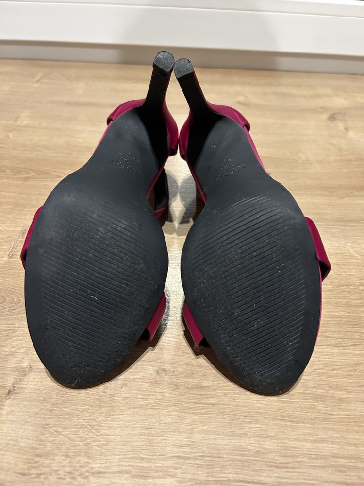 Szpilki obcasy New look Fuksja 40/7 piekne