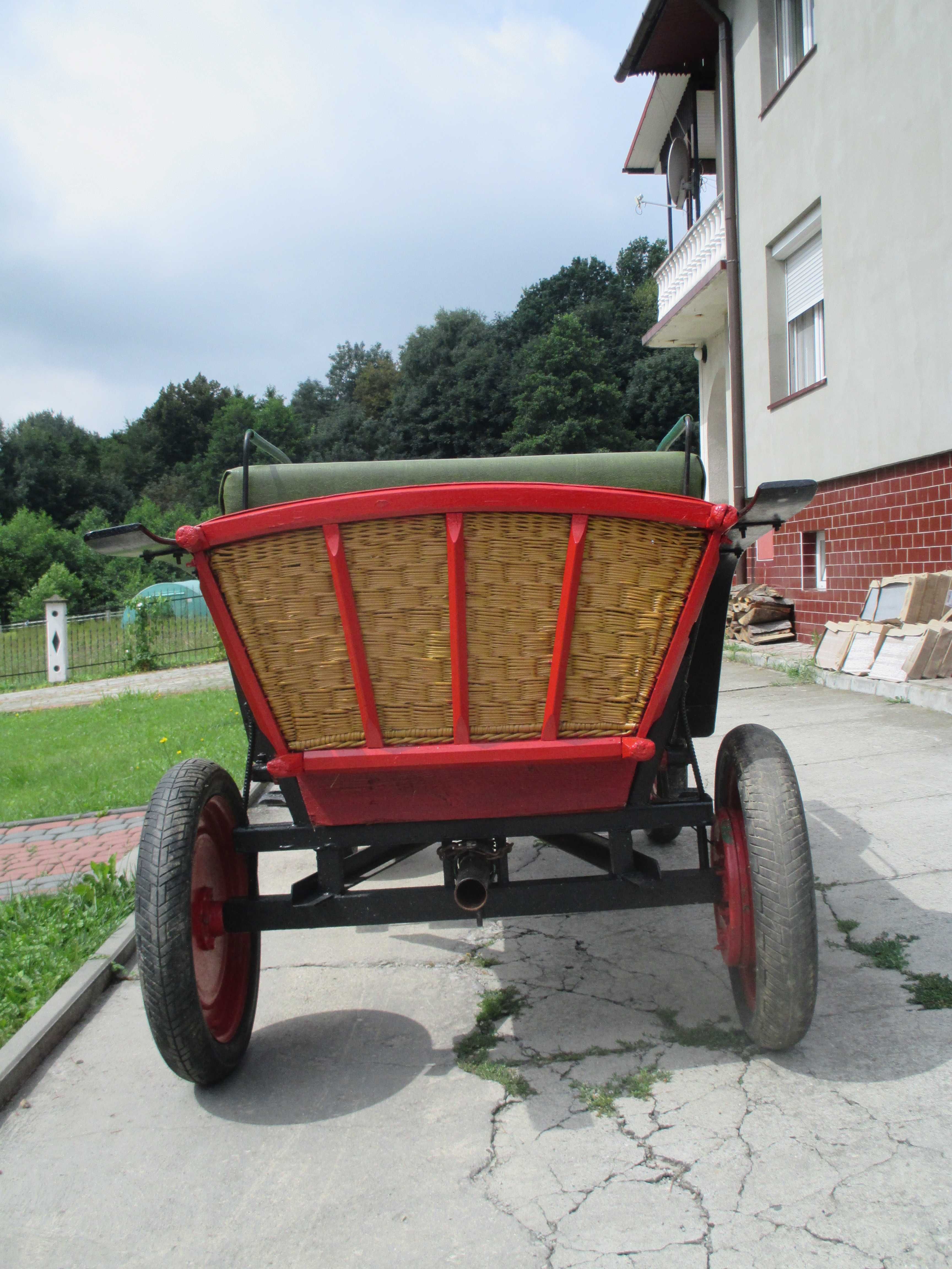 Bryczka pleciona wasążek