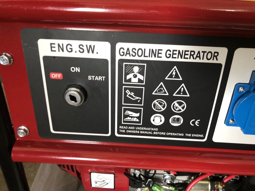 Бензиновий генератор Bulpower BT-9800-1 на 8,5 кВт