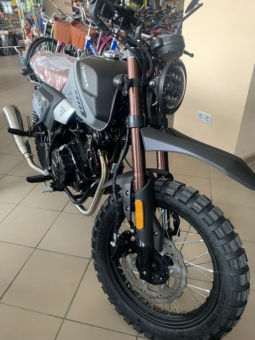 Мотоцикл FORTE FT250-F6 (склямблер). Доставка