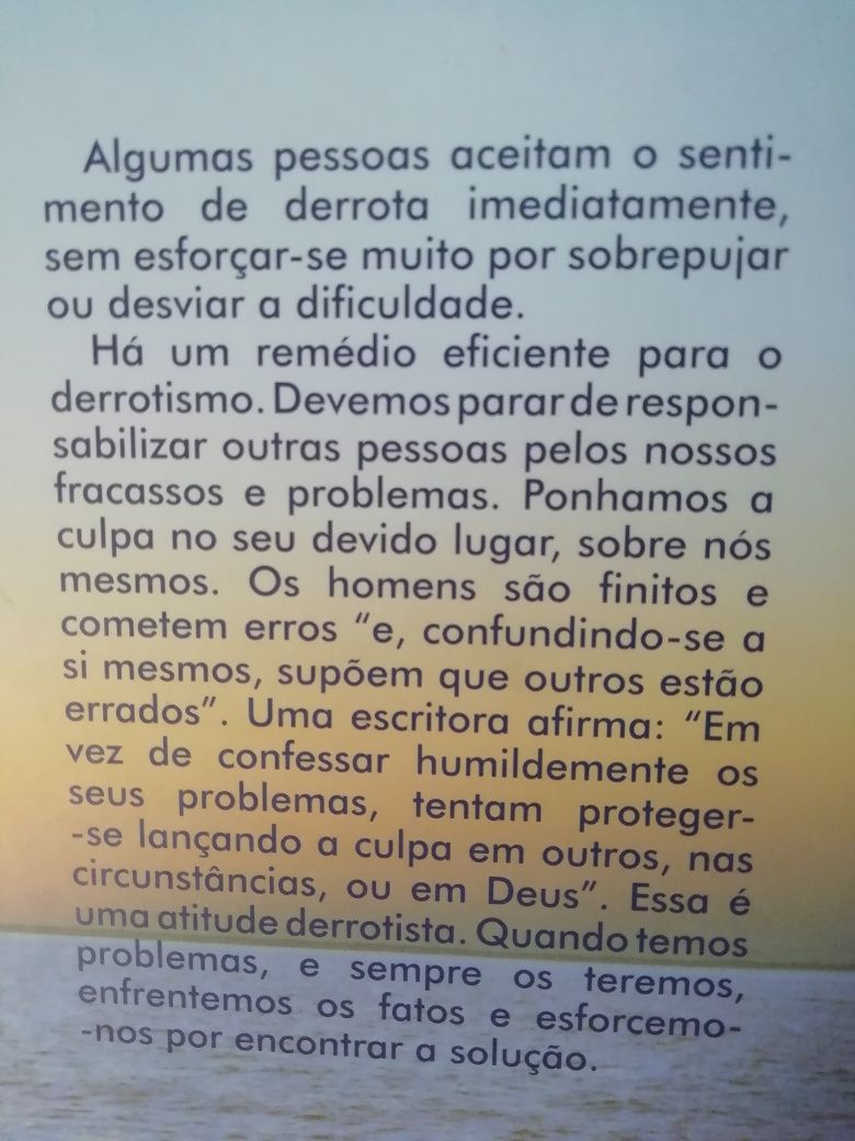 Livro "Valorize mais a sua vida"