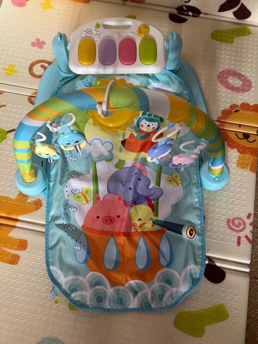 Килимок розвиваючий з піаніно для немовлят