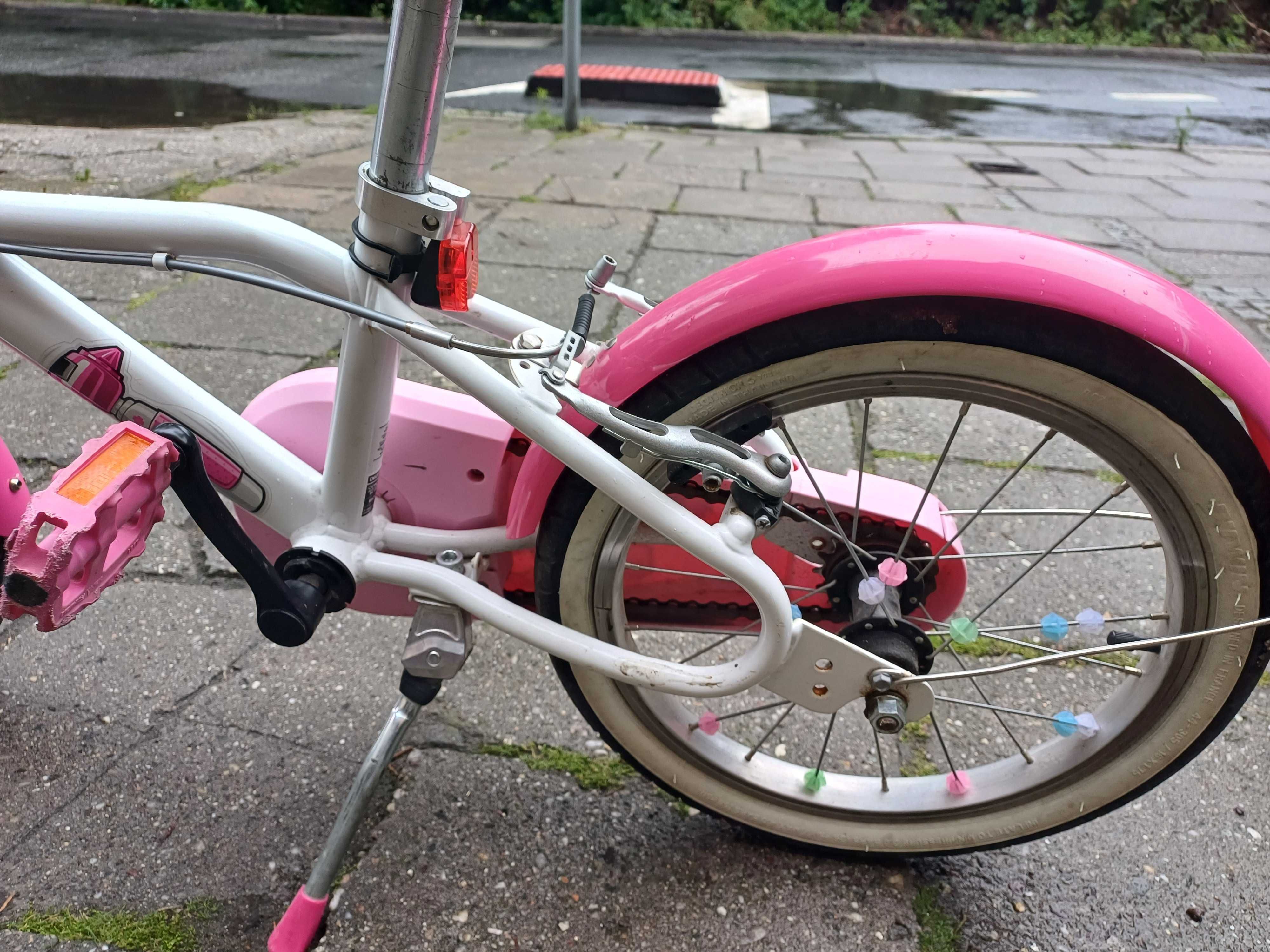 Rower Btwin 500 Doctogirl różowy dziecięcy