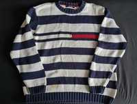 Piękny gruby sweter Tommy Hilfiger r. XL