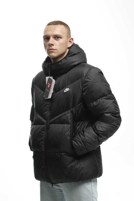 !SALE! Пуховик Nike NSW Storm-Fit Black XS S M L XL XXL куртка найк
