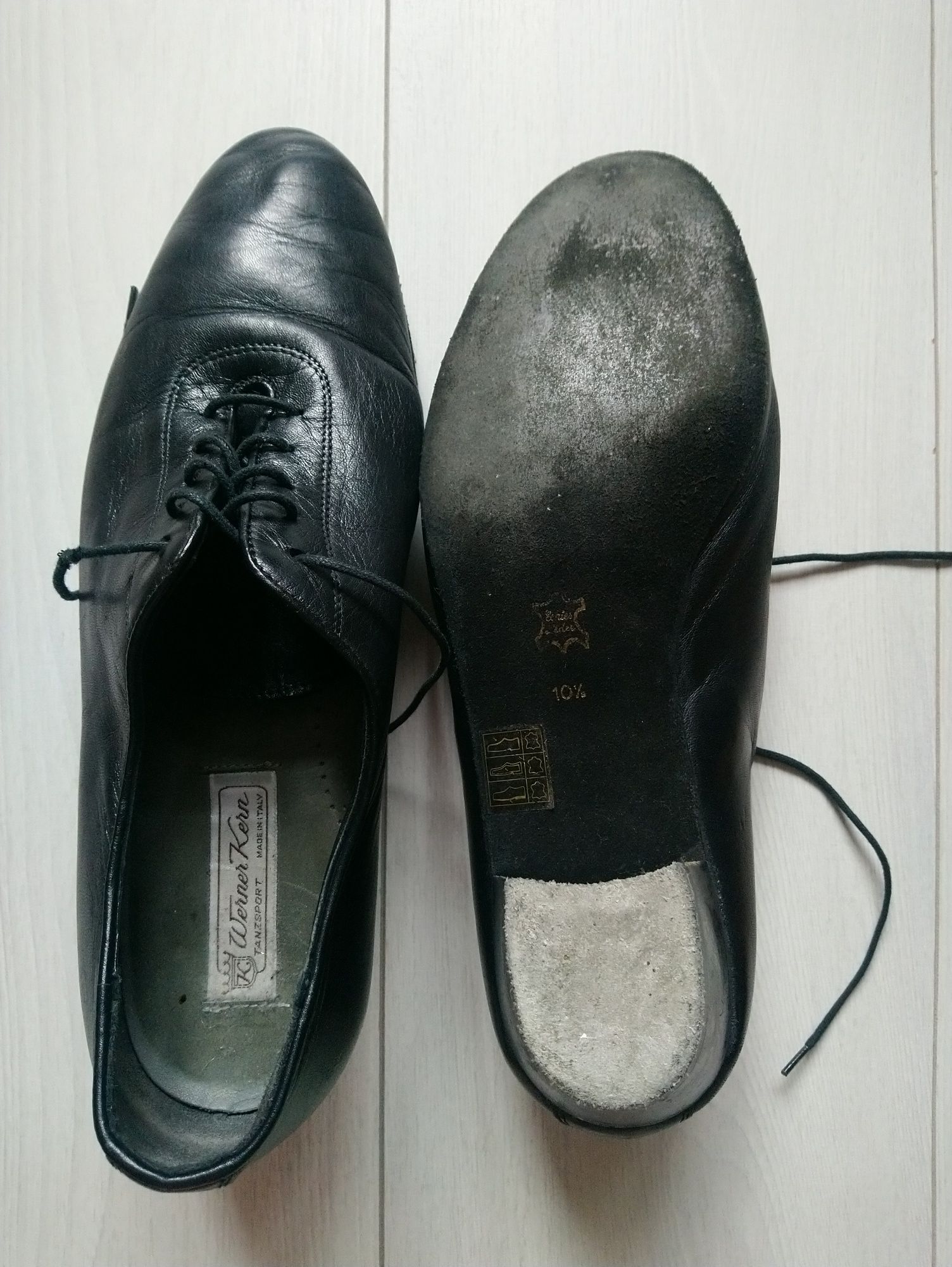 Шкіряні туфлі для танців Werner Kern 10,5 розмір або 44
