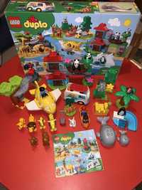 Lego Duplo 10907 World Animals Zwierzęta Świata, 2+