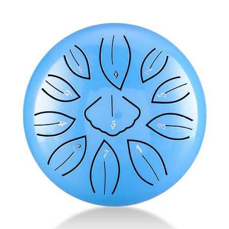 Tongue drum Hluru TWG11-6 sky blue steel drum 6" 11 tonów Tank Drum