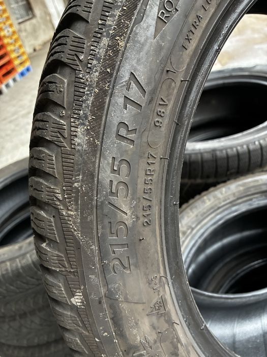 Резина б/у 215/55/17  мішелін