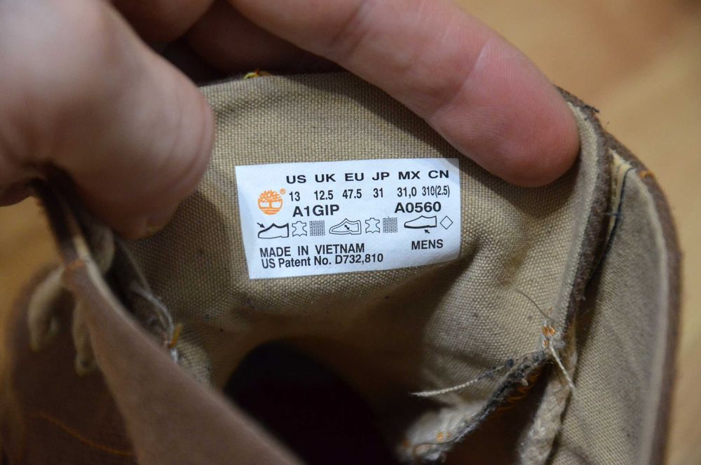 Timberland, оригінал шкіряні черевики, ботинки   47/47.5