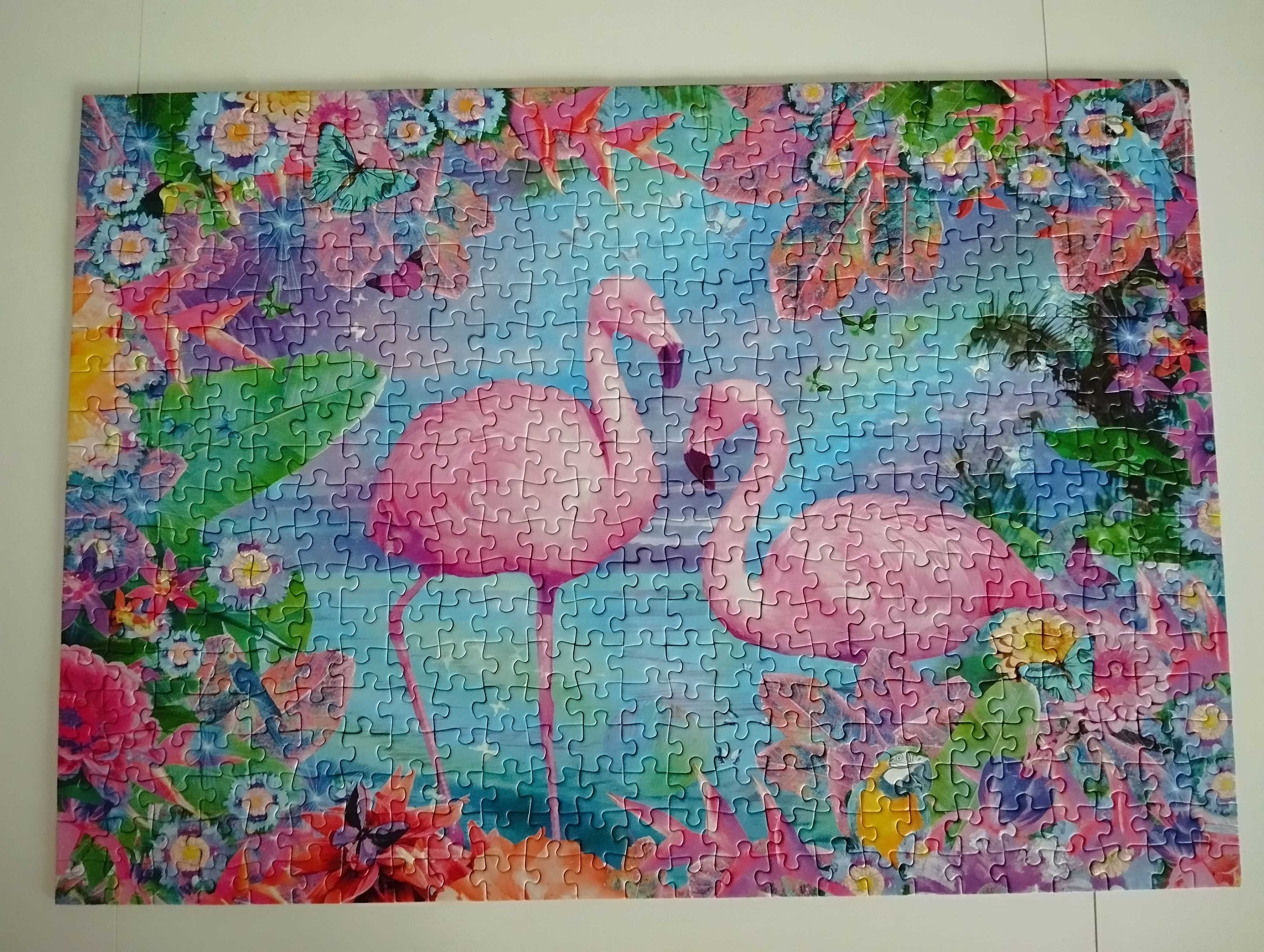 Puzzle Schmidt: Flamingi (58342). 500 elementów.