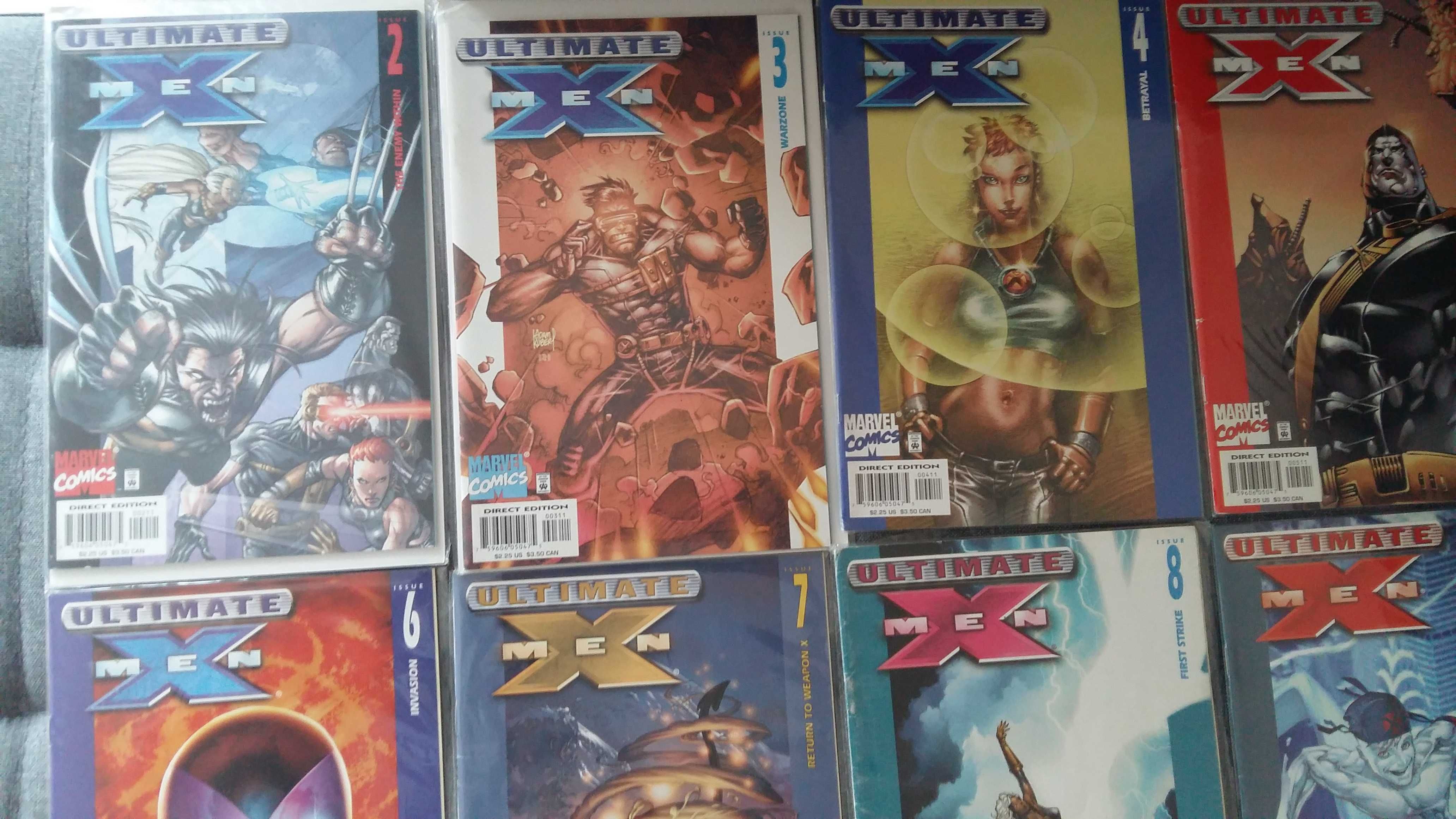 Komiksy ,,X-MEN,, .Zestaw 12 komiksow .Polecam.