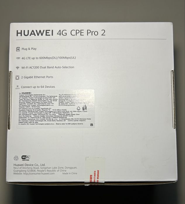 Стаціонарний роутер Huawei B628-265 4g LTE wifi модем