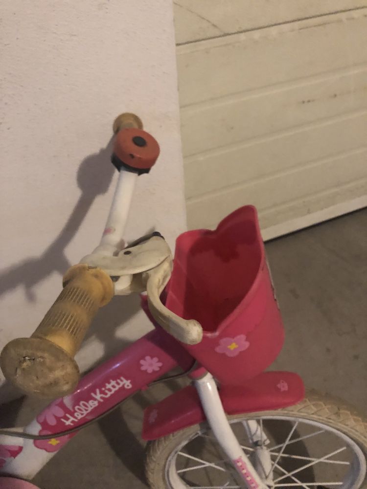 Bicicleta menina com cesto roda 16x1.75