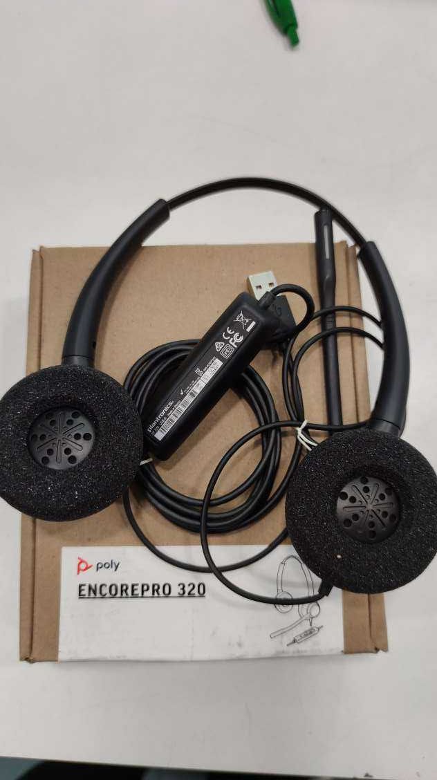 Słuchawki poly encorepro 320 z mikrofonem NOWE Komis Madej SC