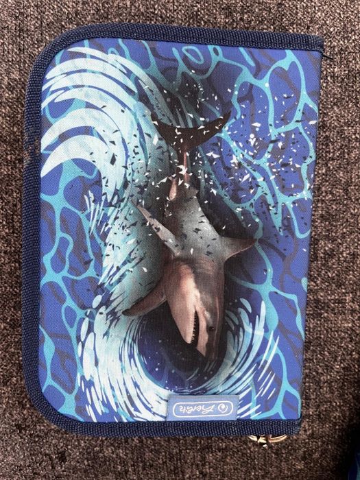 Tornister plecak szkolny Loop Blue Shark rekin 6-9lat HERLITZ