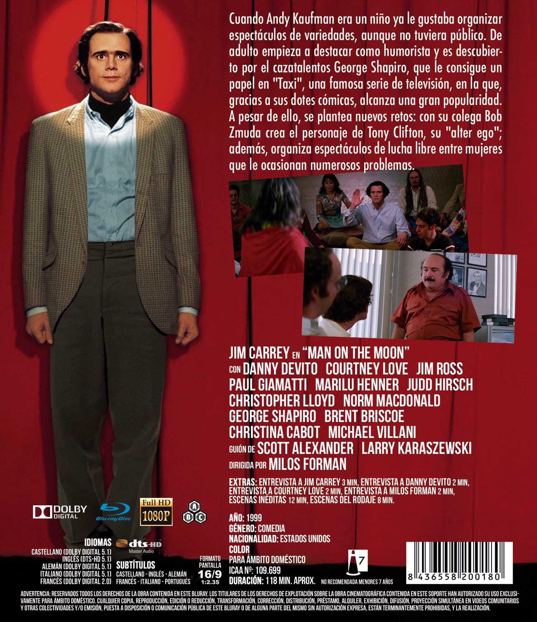 Man on the Moon/Homem na Lua (Blu-Ray)-Importado