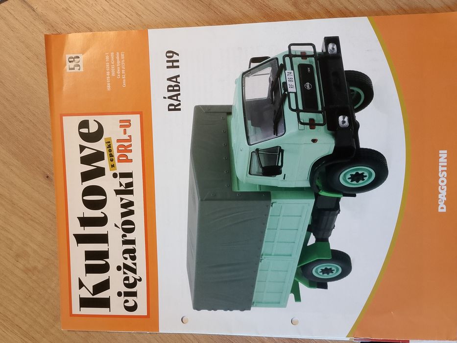 Kultowe ciężarówki prl deagostini Raba H9 nr.58