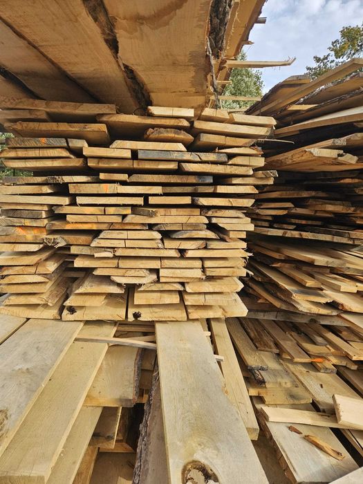 Deska dąb obkładowa 32mm od 2-5m długosci