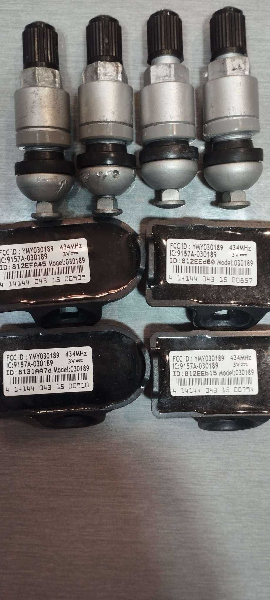 4 шт. датчик тиску в шинах tpms ALLIGATOR  433MHz універсальний
