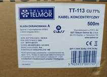 Kabel Telkom-Telmor TT-113-77 TRISHIELD 1.13 CU 77% PVC (500m)