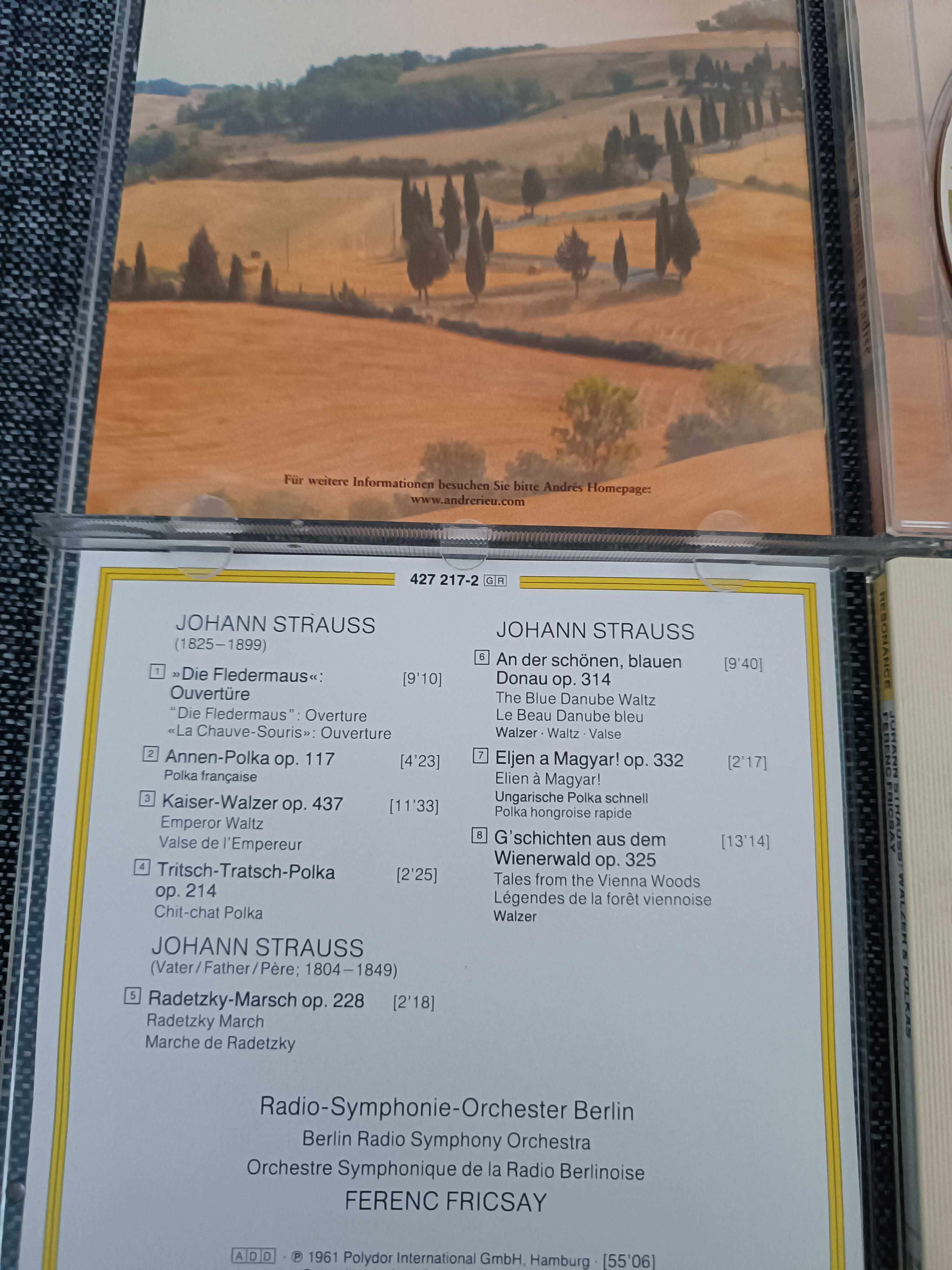 Andre Rieu + walce Straussów  zestaw 2 CD