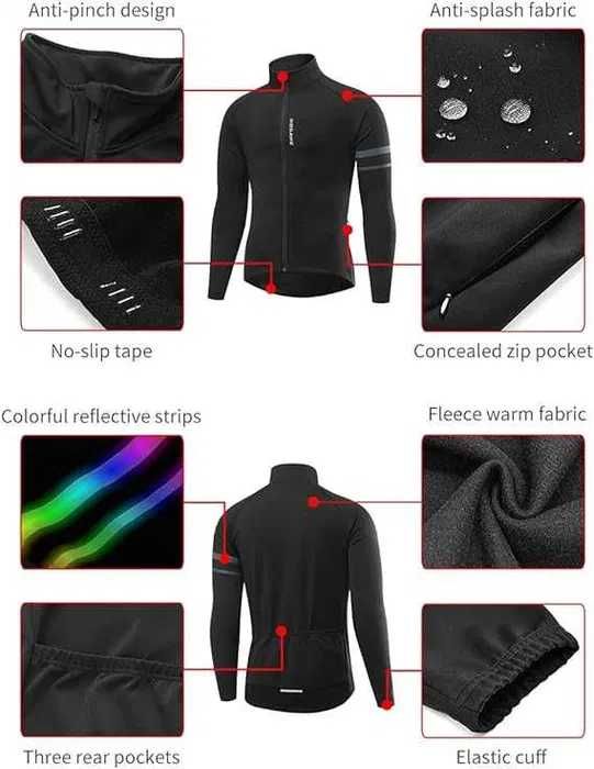 Nowa kurtka / bluza / soft shell / polar / na rower WOSAWE !3XL! 3178!
