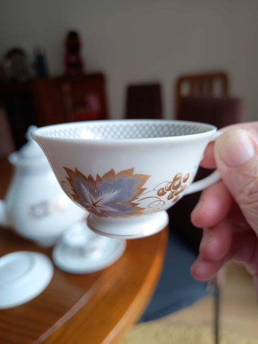 Serviço de café Vista Alegre anos 60