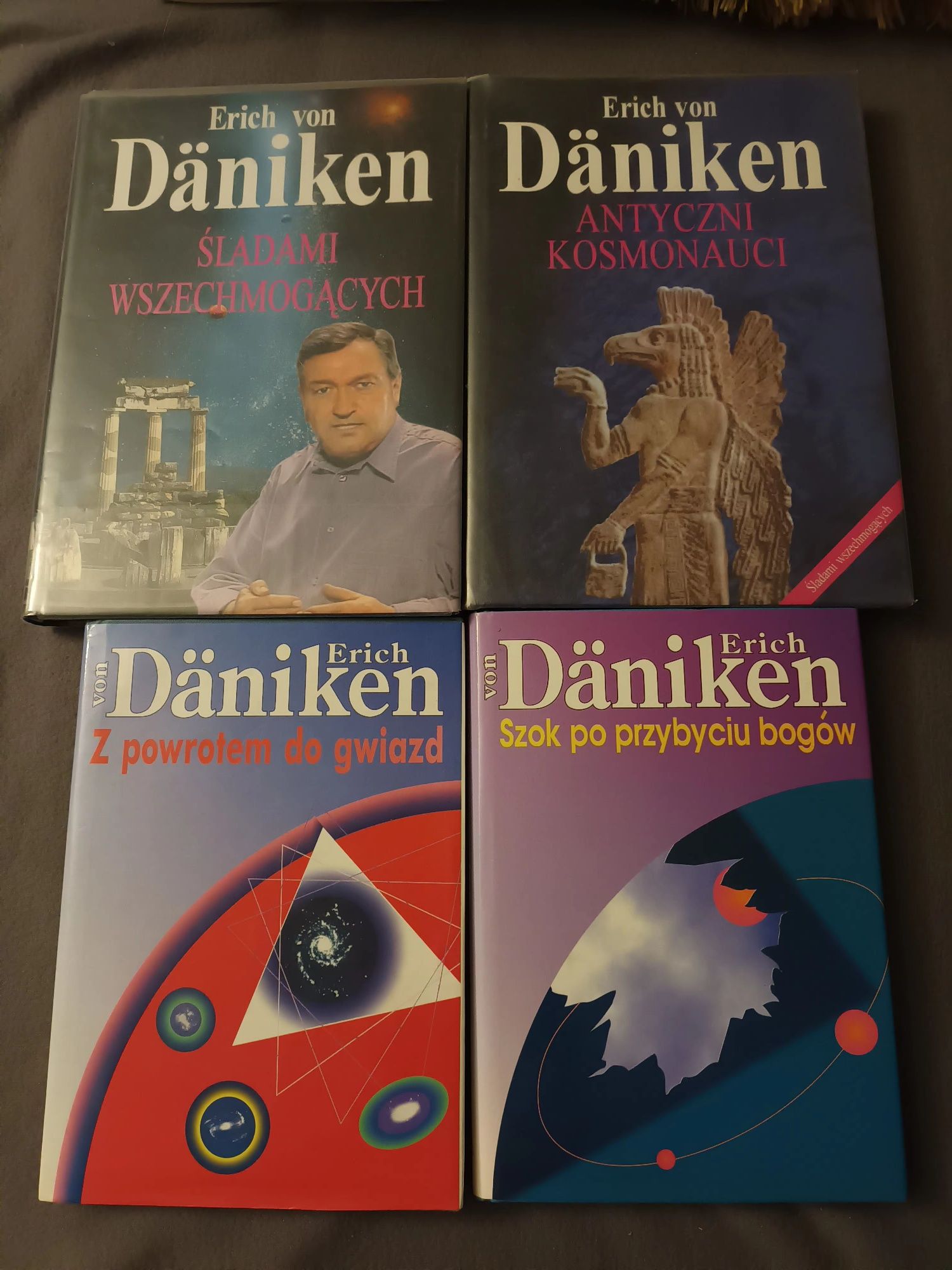 Książki Erich Von Daniken 4 szt.