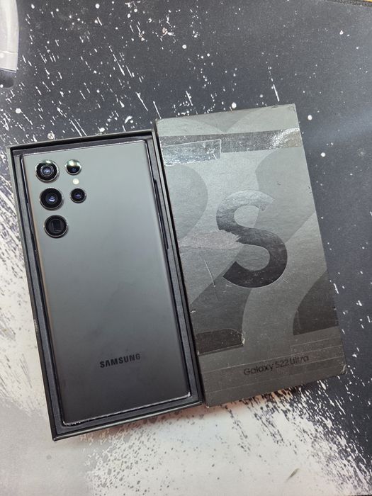 Samsung S22 Ultra Black 12/256 gb Європа
