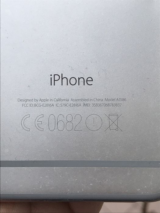 iPhone 6 - zalany, niedziałający, na części