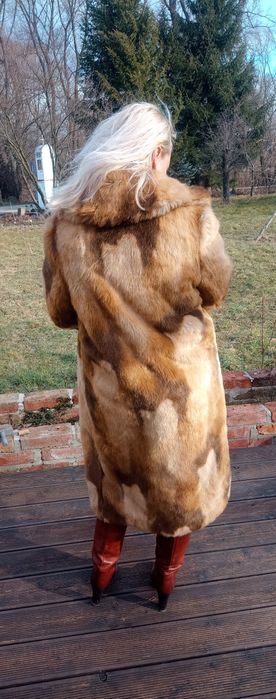 Futro sztuczne płaszcz futrzany viralowe