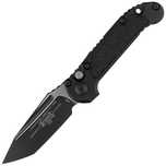 Nóż automatyczny Microtech LUDT T/E Gen III Black Aluminium/3M, Black