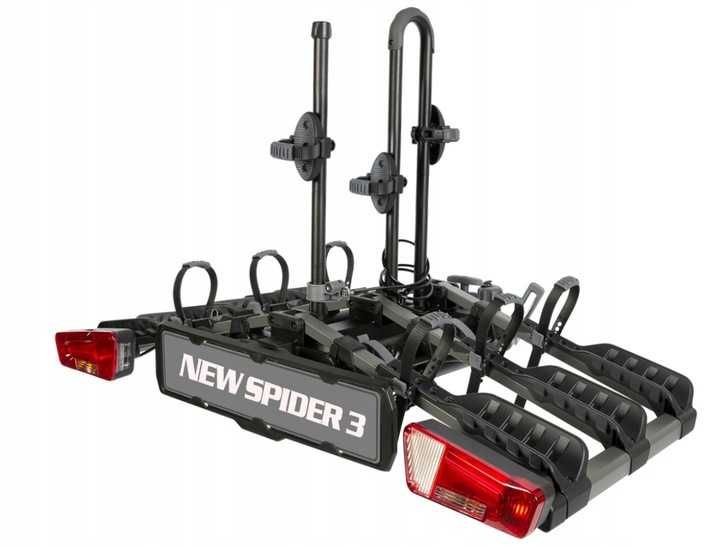 Bagażnik rowerowy platforma na hak New Spider 3 InterPack 13 pin
