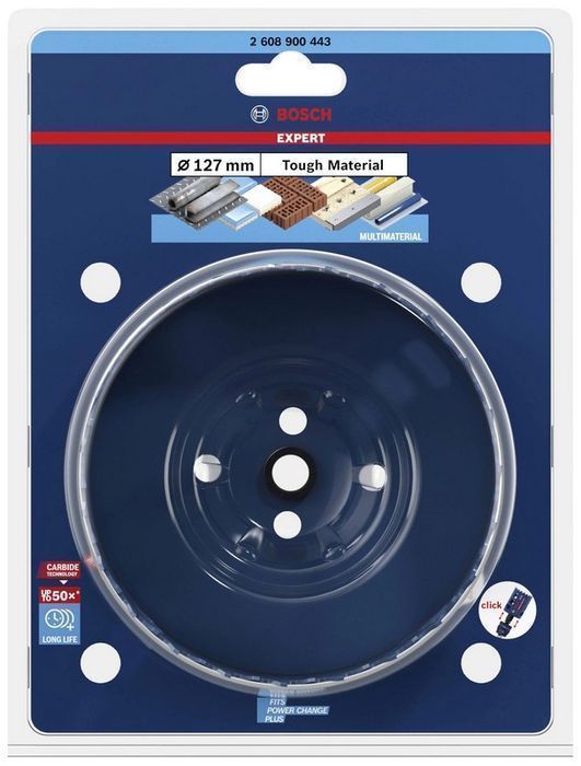 Piła Otwornica Z Węglików Expert Tough Material 127Mm