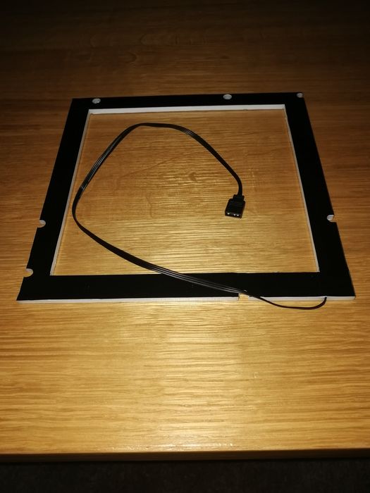 A-RGB ramka akrylowa  MATX 5V3Pin płyta główna oświetlenie