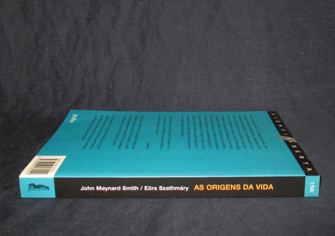 Livro As Origens da Vida John Maynard Smith Eös Szathmary