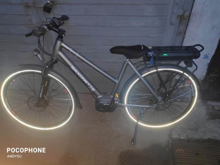 Rower elektryczny na Shimano steps .