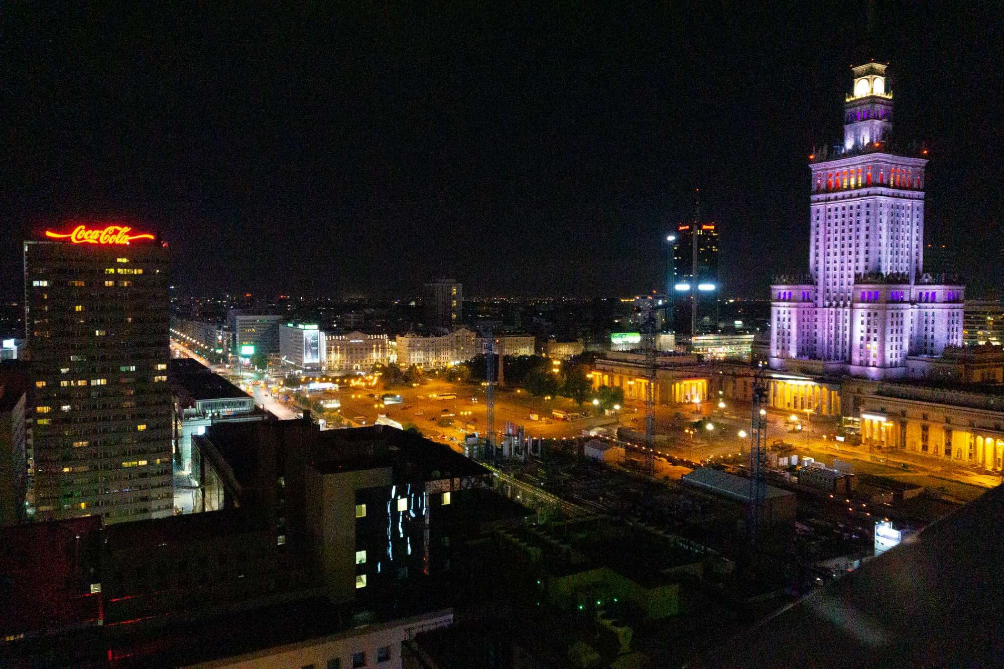 Studio MALAGA !!! NIESAMOWITY widok !!! 20 piętro !!! CENTRUM