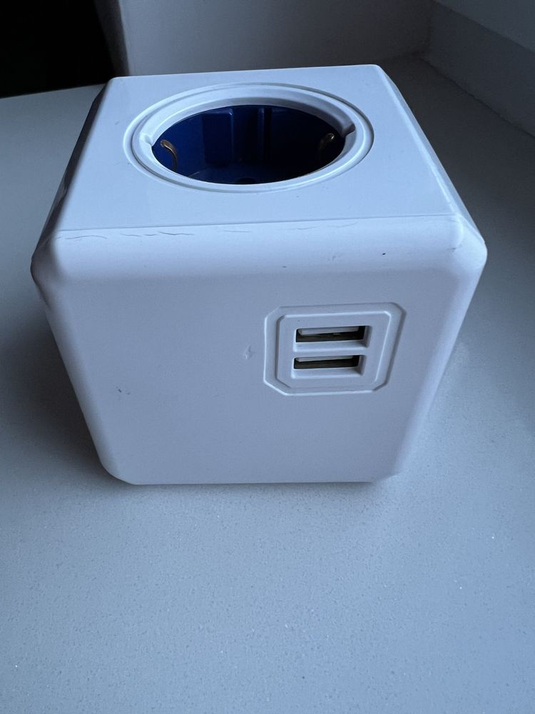 PowerCube Original 2x USB C Gniazdo USB rozgałęziacz