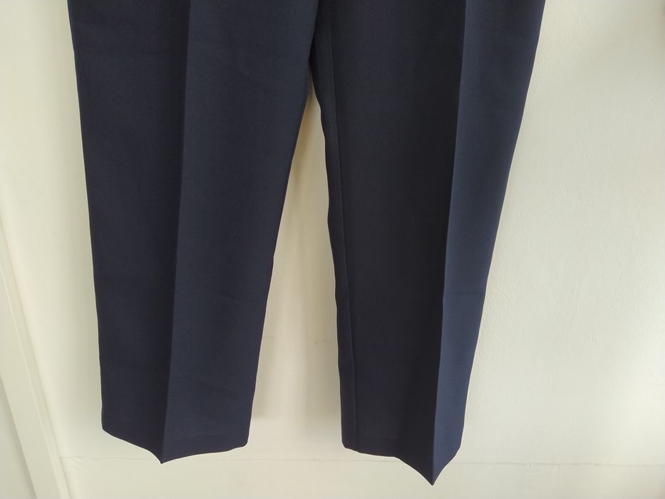 Calças azuis clássicas - Vial Confecções - Tamanho 44 - Novas!