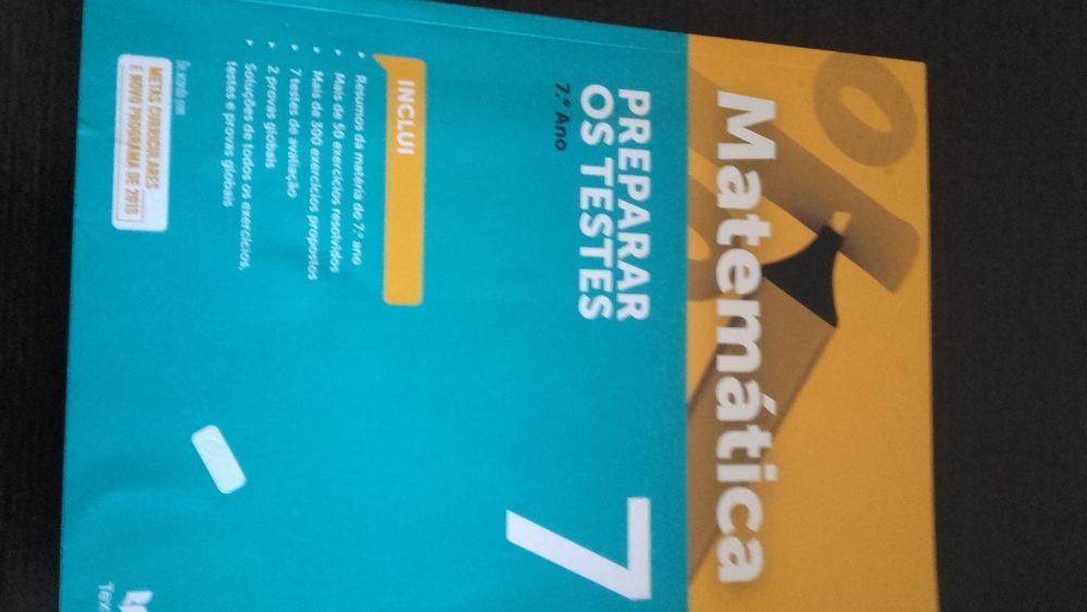 Preparar os Testes de Matemática 7.º Ano